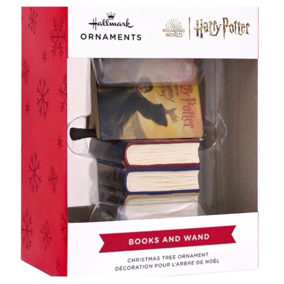 Hallmark Harry Potter “Books and Wand” Christmas Ornament (NWT) - Picture 5 of 11